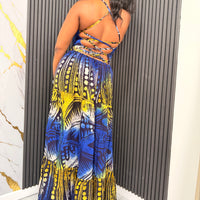 OREMI ADIRE DRESS