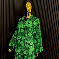 Agbonma Emerald Green Adire 2-Piece