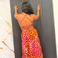 OREMI ADIRE DRESS