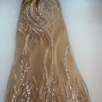 Gold x Silver Streak Net | 5 yards