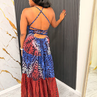 OREMI ADIRE DRESS