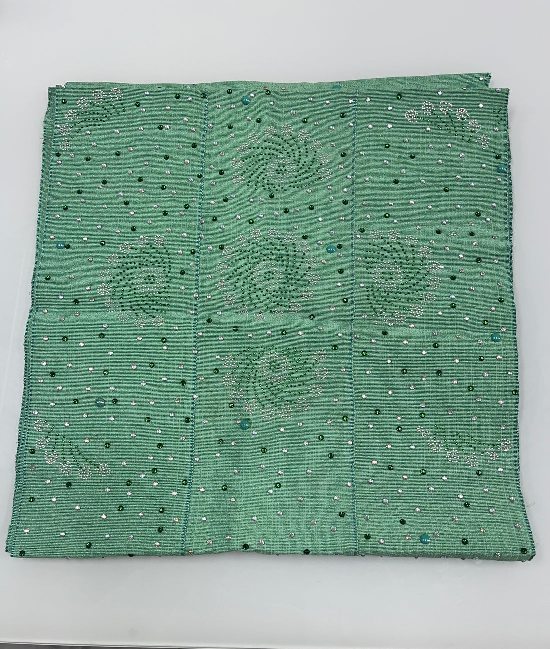 Emerald Stone | Asooke Headtie