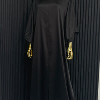 Black Duchess Maxi Dress