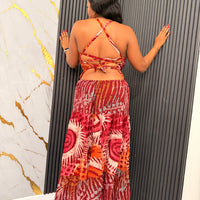 OREMI ADIRE DRESS