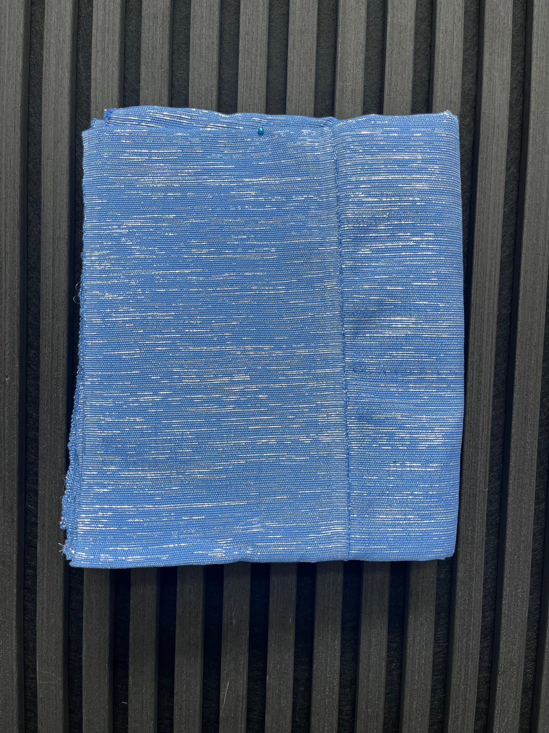 Light Blue x Silver Shimmer | Gele