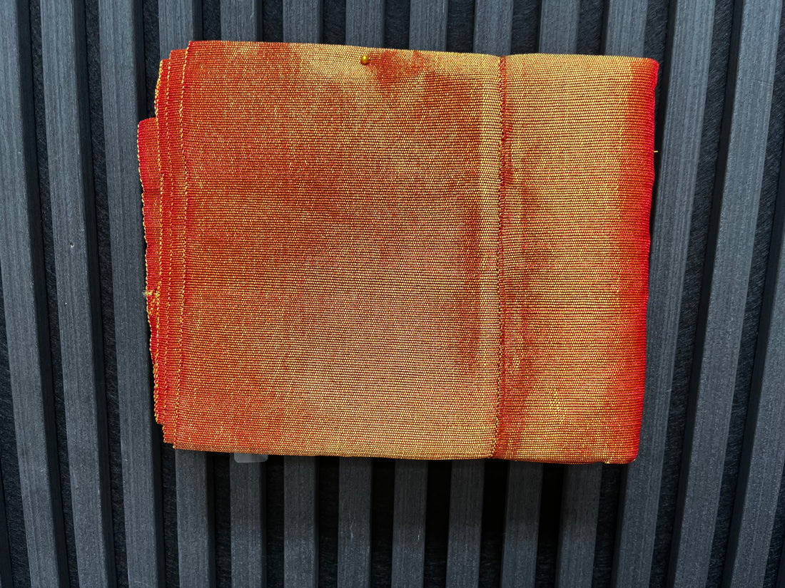 Orange x Gold Shimmer| Gele