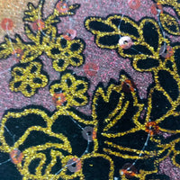 Bronze & Gold Lace | 5 yards