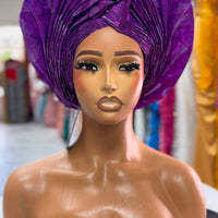 Purple | Auto Gele