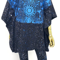 Galaxy Print Adire Set