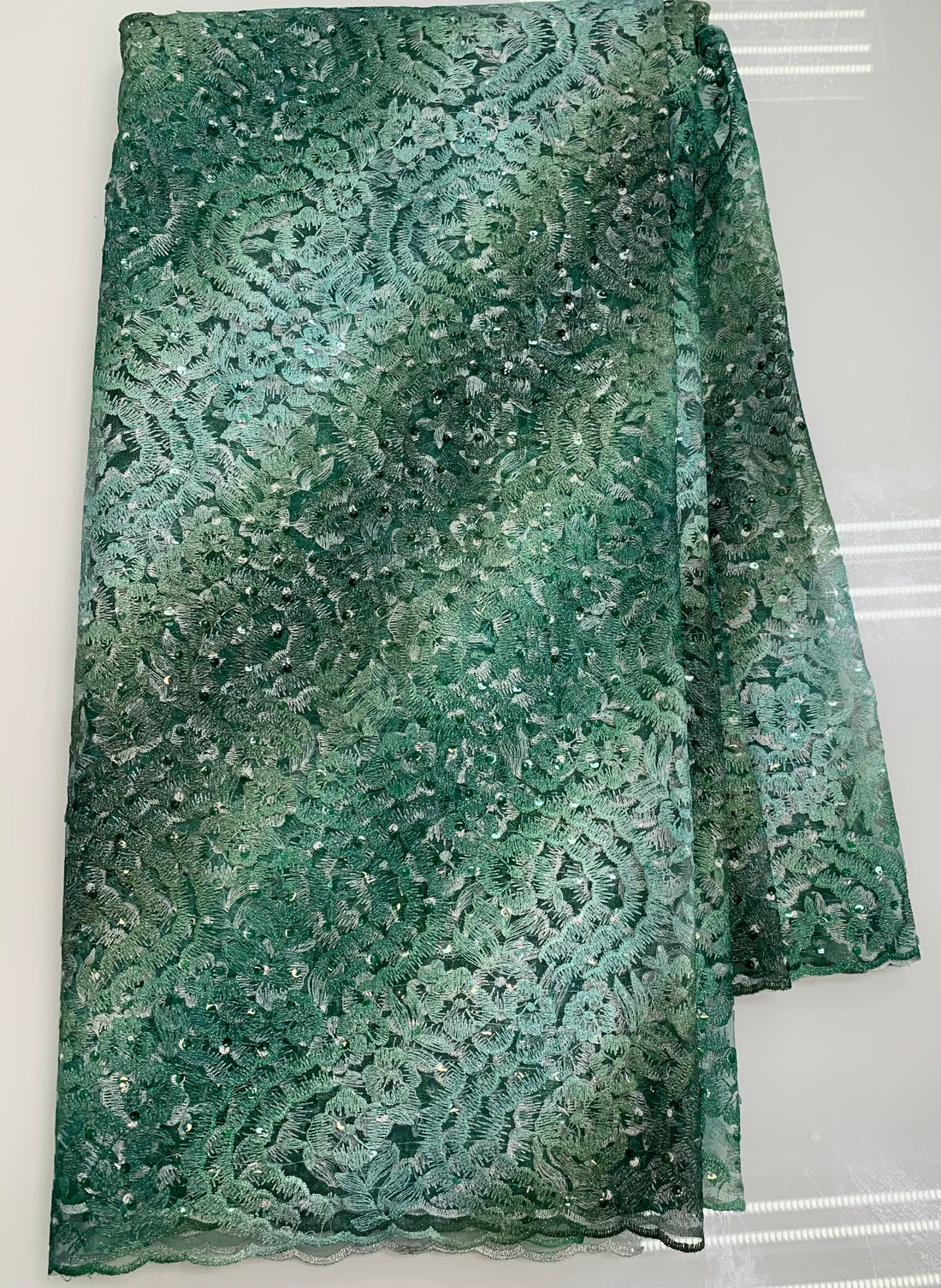 Ray of Green | 5yards Lace