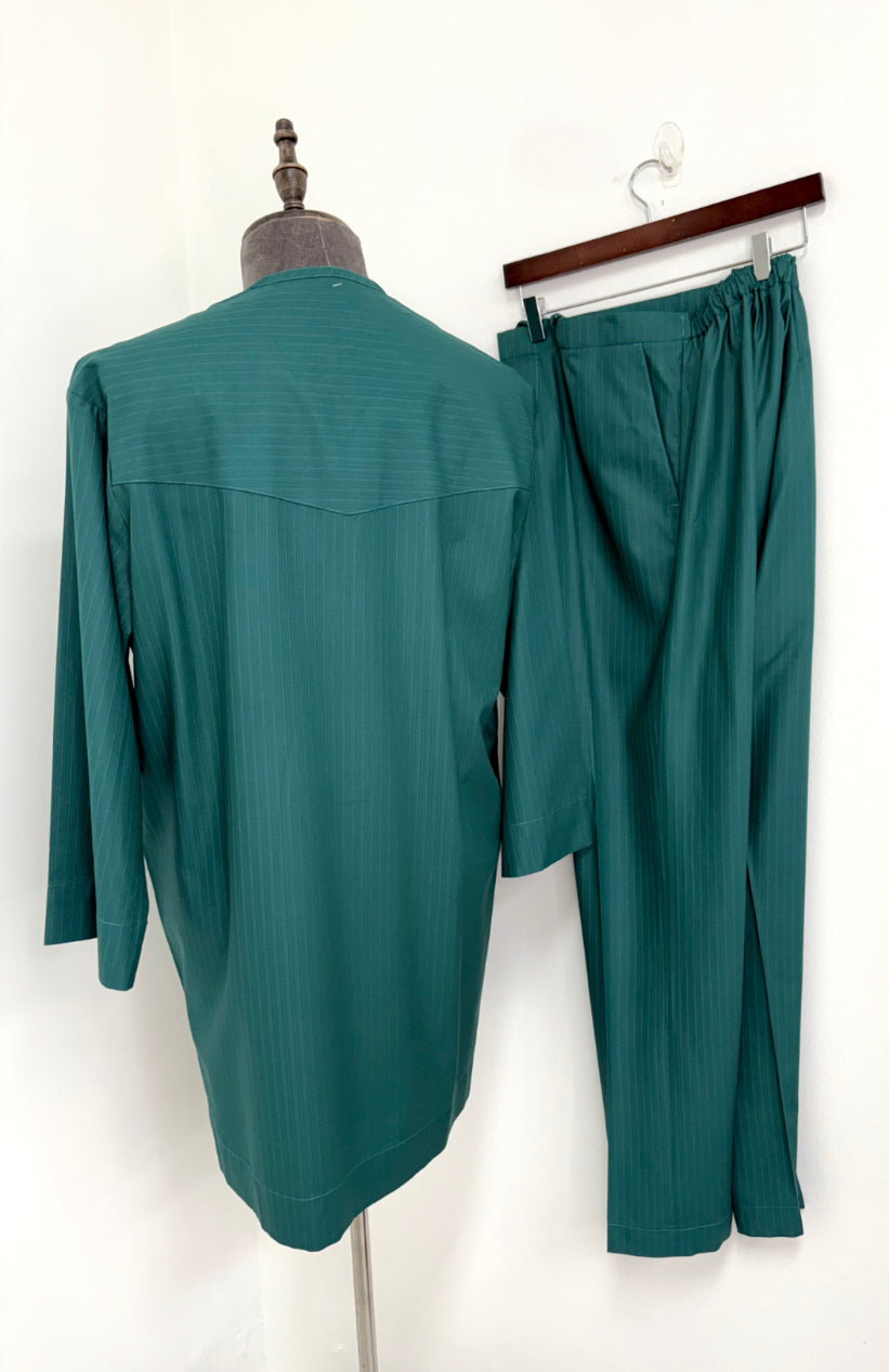 Green Agbada Set