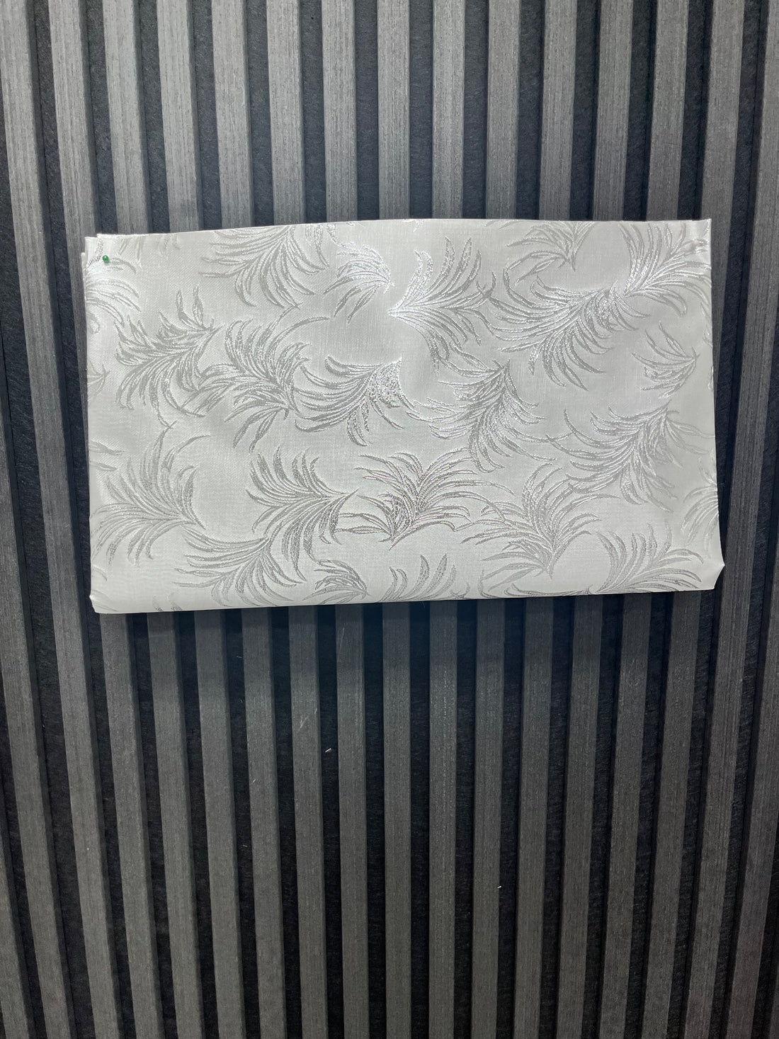 Feathered White x Silver| Sego Gele
