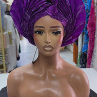 Purple | Auto Gele