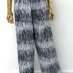 Grey & White Button Up 2-Piece Set view 4