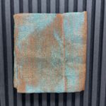Teal x Burnt Orange Shimmer| Gele view 1