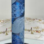Dark Blue & Silver | Sego Gele view 1
