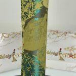 Light & Dark Green Leaf Design | Sego Gele view 1