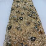 Yellow x Green Floral Lace | 5 yards view 2