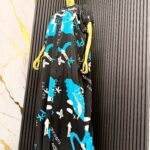 Black X Blue Abstract Bubu view 2