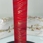 Bright Red & Gold Cracked | Sego Gele view 1