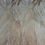 Gold x Silver Streak Net | 5 yards view 1