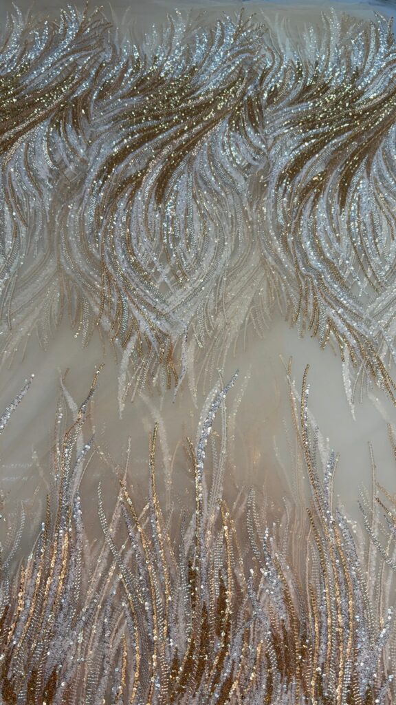 Gold x Silver Streak Net | 5 yards
