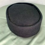 Solid Black African Mens Cap view 1