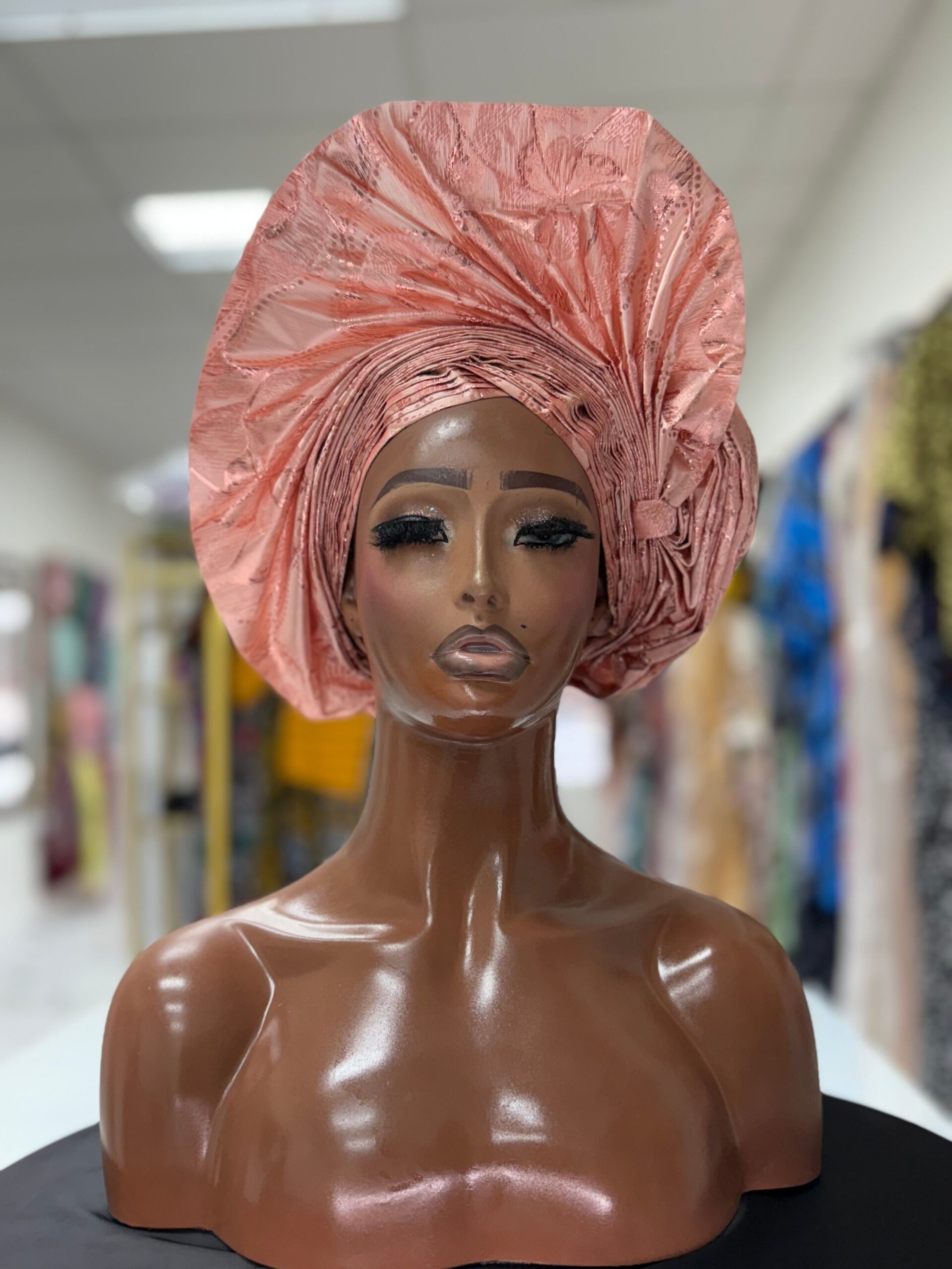 Peach-Pink | Auto Gele