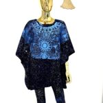 Galaxy Print Adire Set view 1
