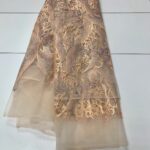 Light brown & Peach Detailed | 5 yards view 2