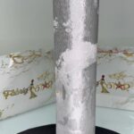 Reflective Silver & White | Sego Gele view 1