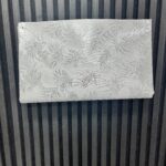 Feathered White x Silver| Sego Gele view 1