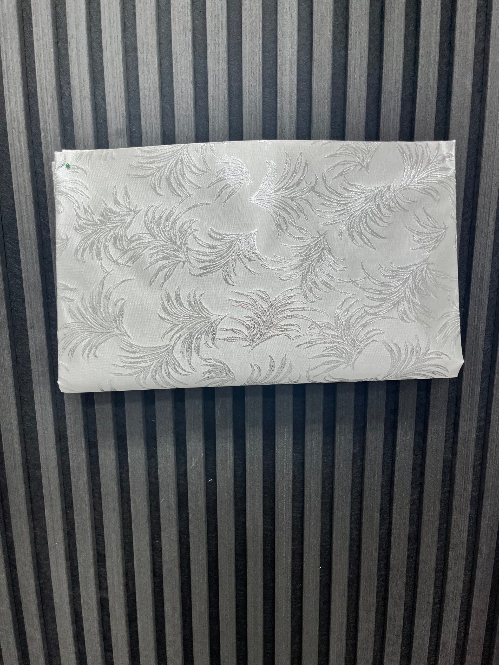 Feathered White x Silver| Sego Gele